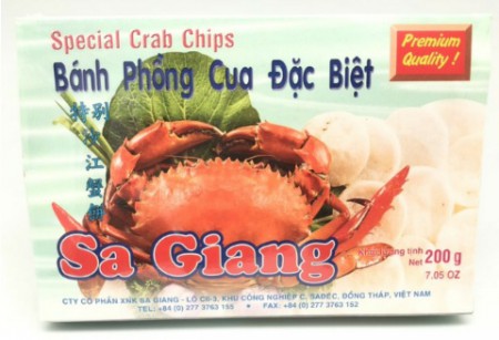 Sa Giang Crab Chips
